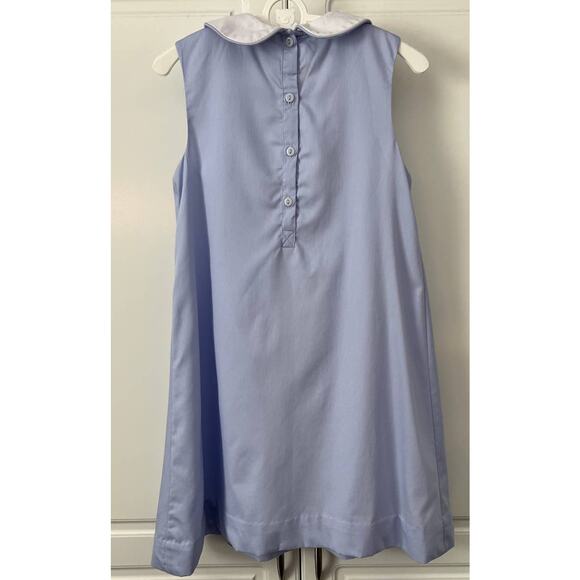 The Bella Bean Girl's Blue Dress with Bunnies Size 6 - Picture 2 of 9